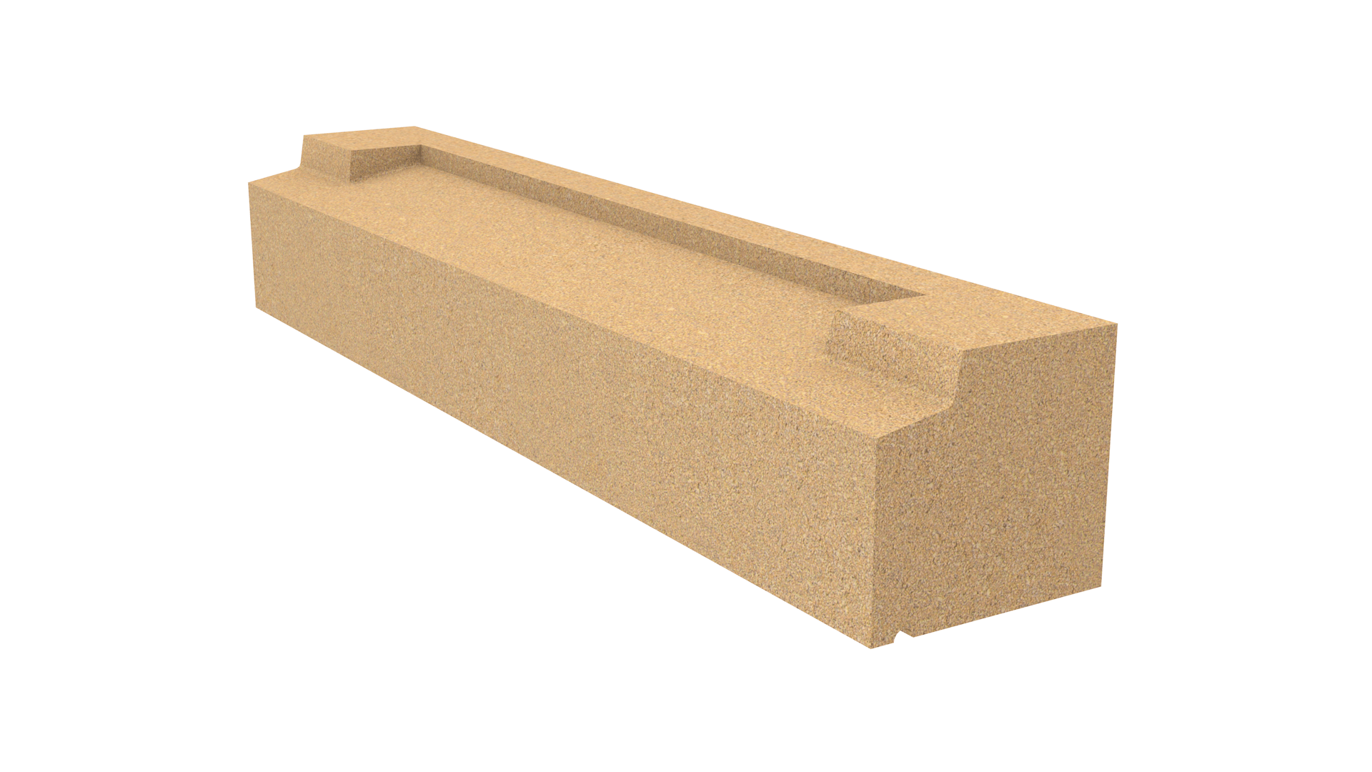 STOOLED CILLS FORTI267 T1 40 835 BT 835x150x140 01