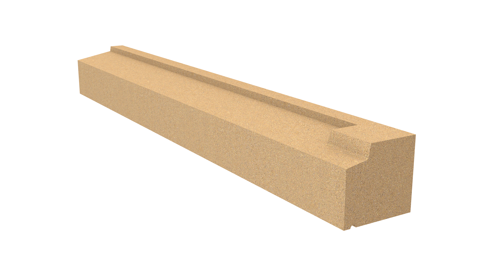 STOOLED CILLS FORTI278 T1 40 1269 RH RH Piece 1269x150x140 01
