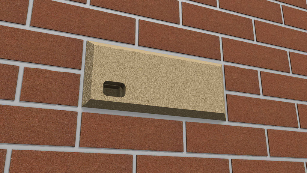 cast stone integrated swift box