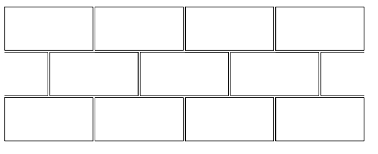 Ashlar Block Wall Formation