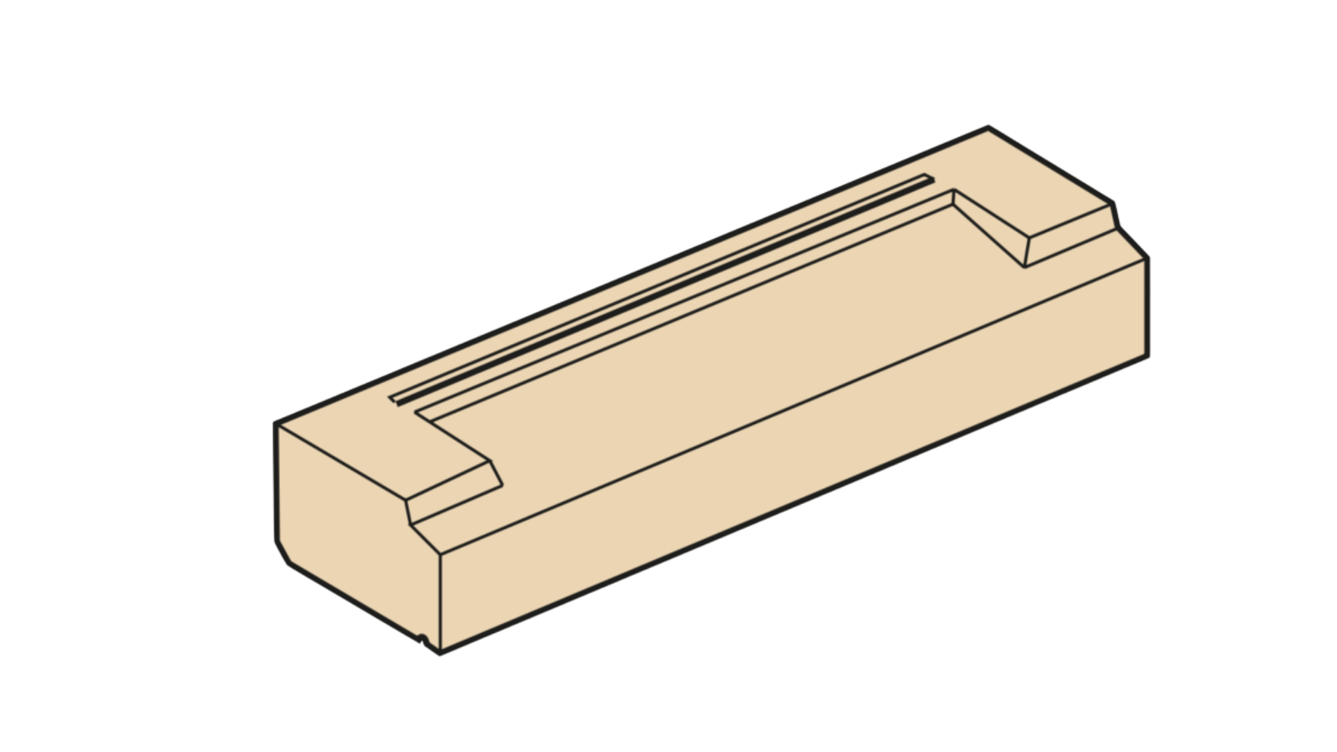 Cast Stone Chamfered Stooled Cills