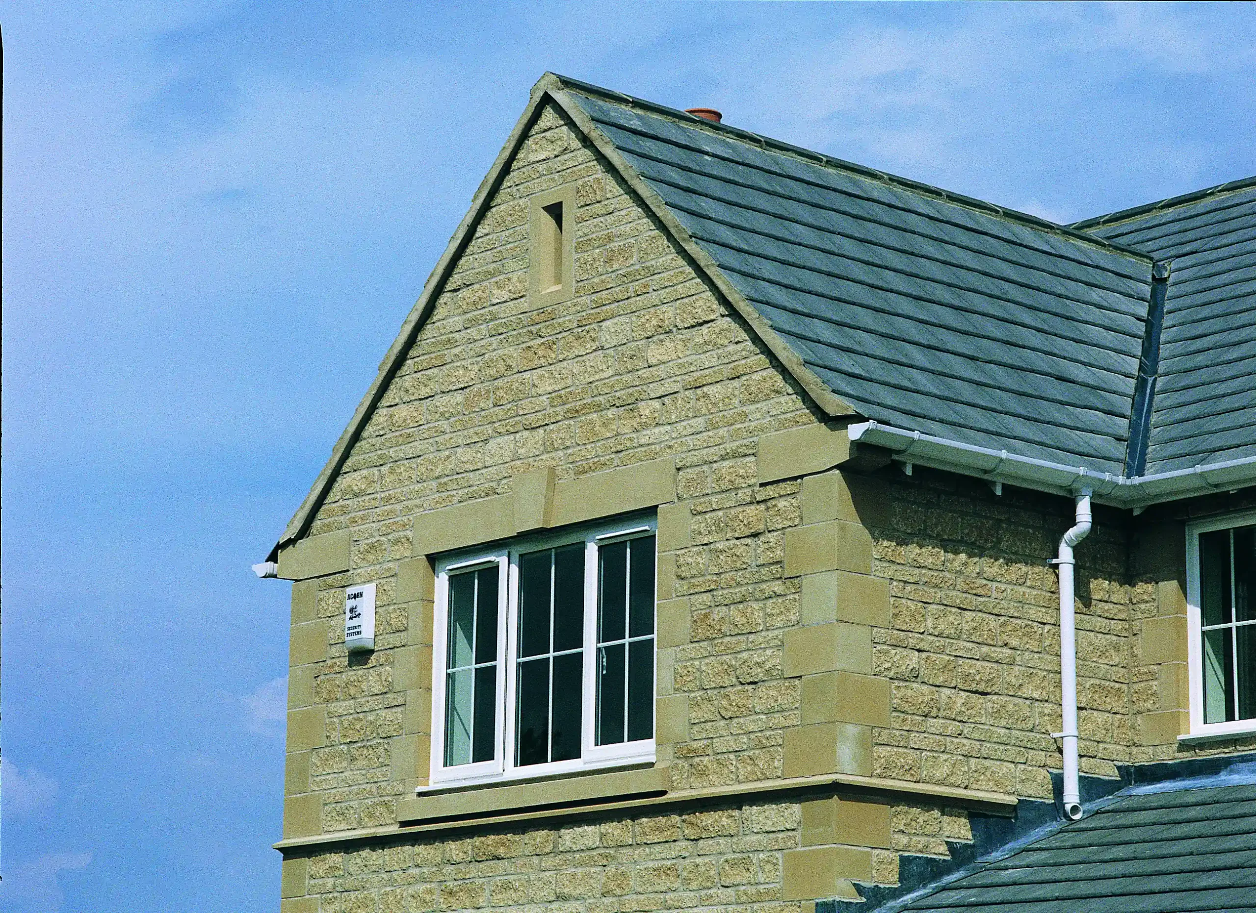 Cast Stone Corbels On House Scaled